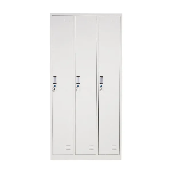 Three Doors Metal Locker