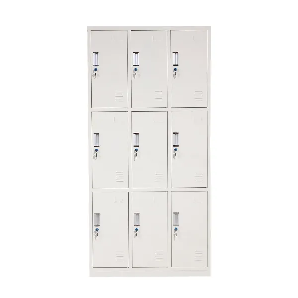 Nine Doors Metal Locker