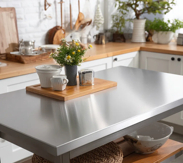 stainless steel table