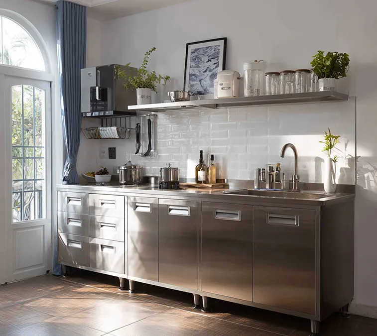 stainless steel table